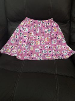Handmade Sugar skull skirt