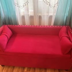 Fuchsia Pink Bench/ Sofa 