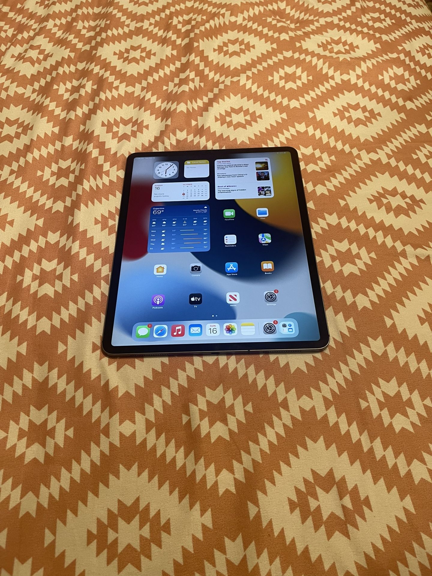 iPad Pro 12.9”-4th Generation-Cellular + Wifi