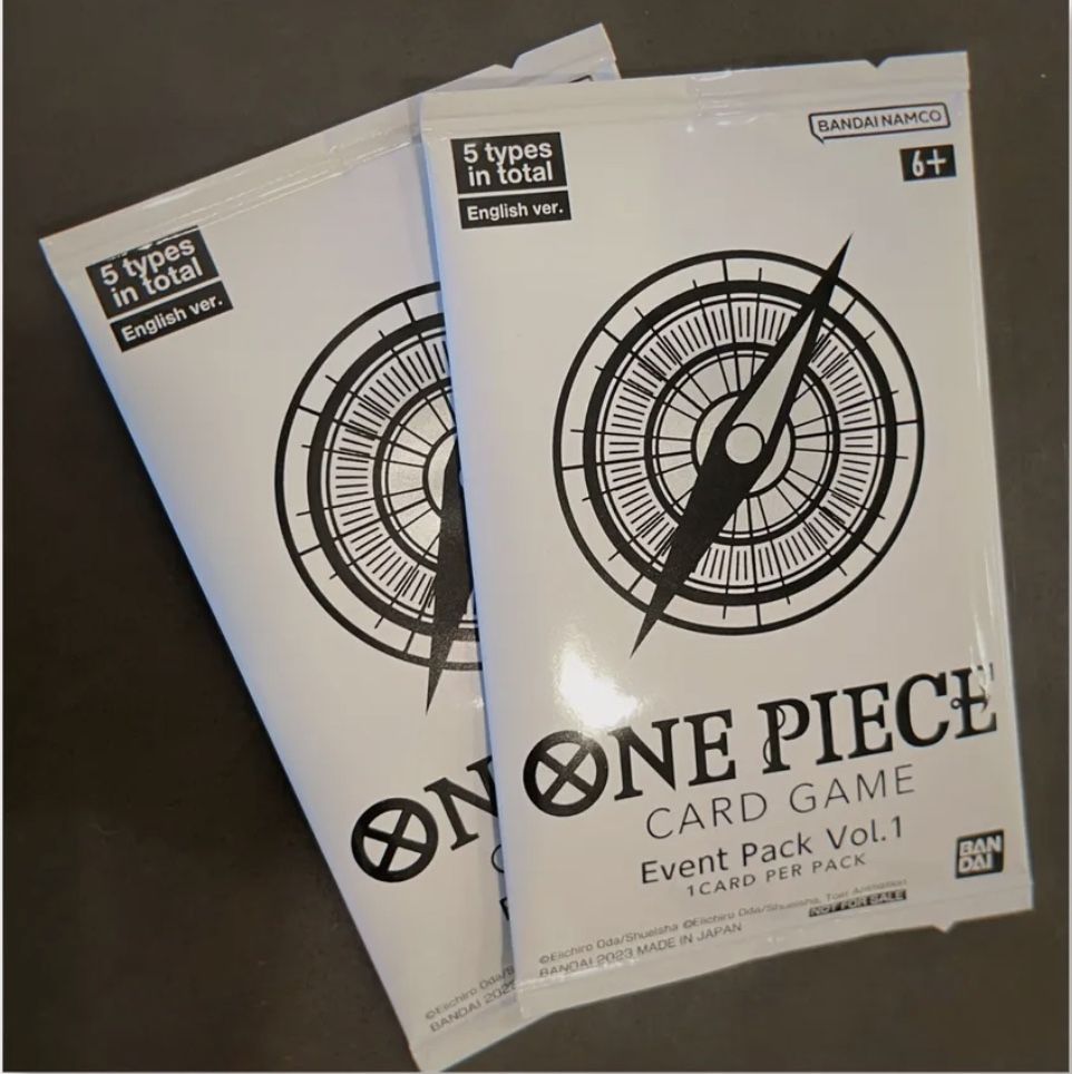 ONE PIECE CARD GAME TREASURE CUP EVENT PACK Vol 1. SEALED