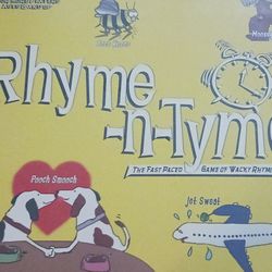 Rhyme -n- Tyme Game 2005 NEW SEALED