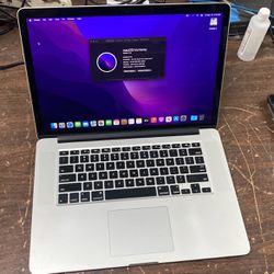 2015 Macbook Pro I7 2.5ghz, 16gb Ram