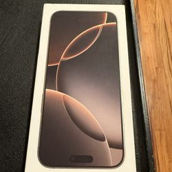 iPhone 16 Pro Max Empty Box