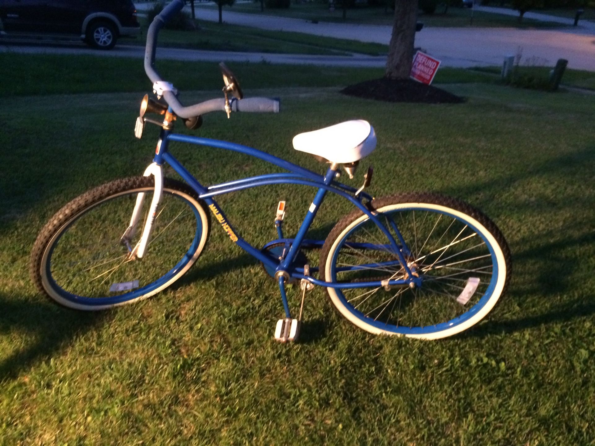 Men's California Malibu Hopper Beach Cruiser Bike-$125