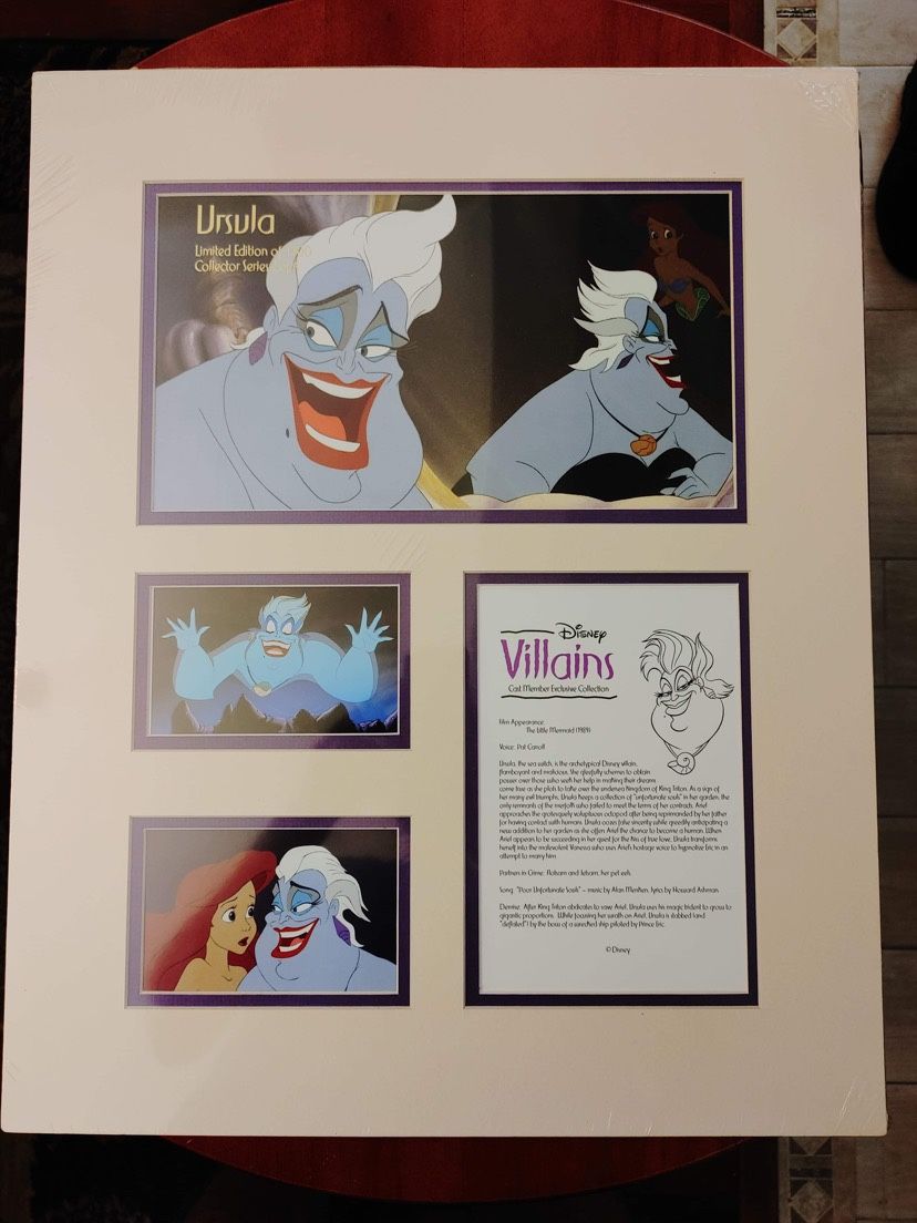 Collectors Item- NEW- Disney Villains- Ursula
