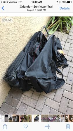 Xlong all around total 62" luggage with wheels