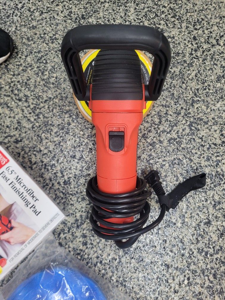 Professional Random Orbital 6" Corded Adjustable Speed Buffer Paint Correction