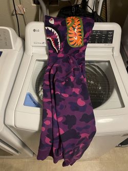 Purple Bape Hoodie