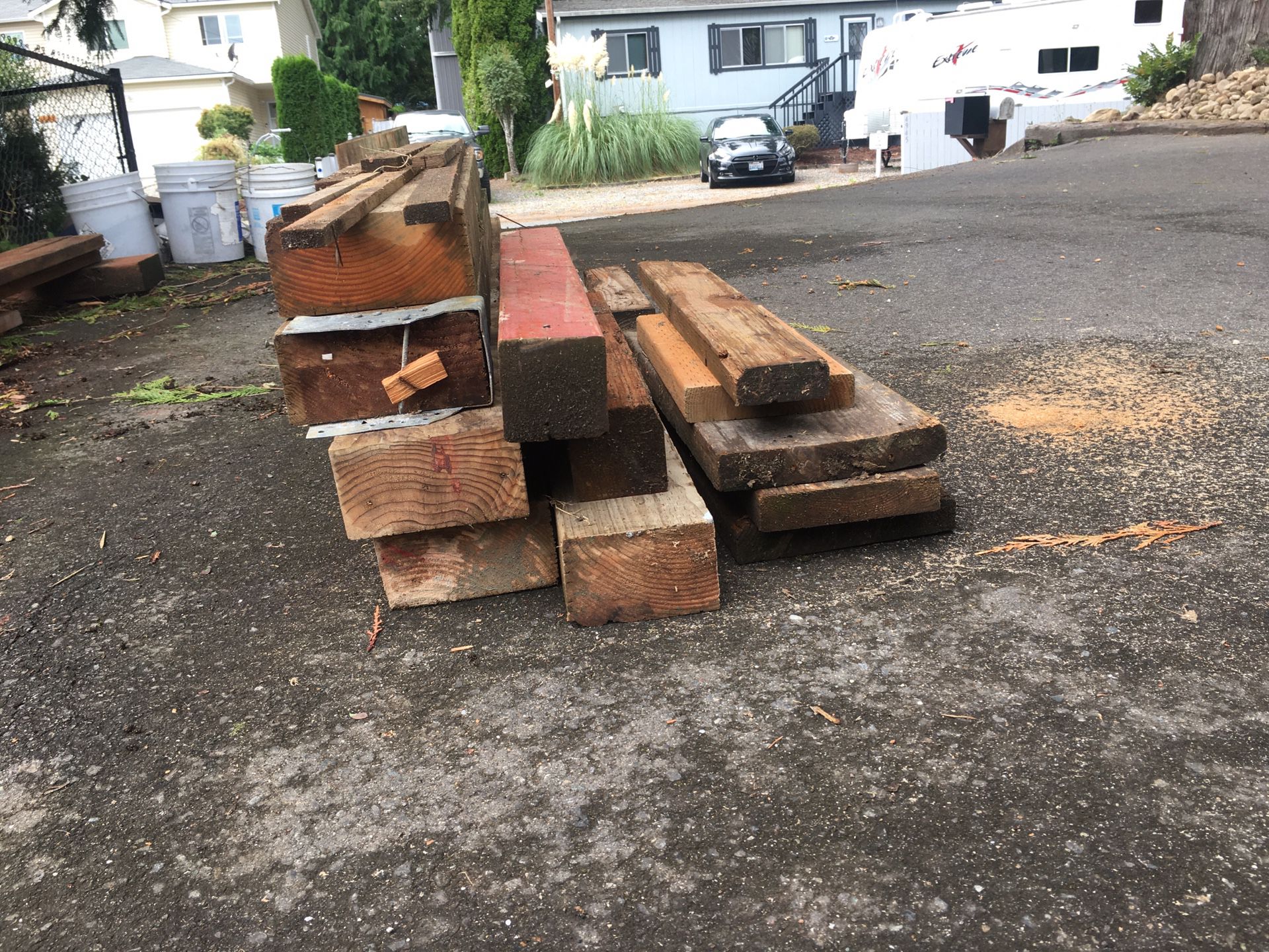 Free used lumber