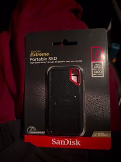 SanDisk Extreme 2TB Portable SSD