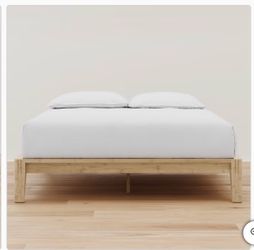 Resident Bamboo Platform Bed Frame – Twin XL – Natural – NEW IN BOX – $95