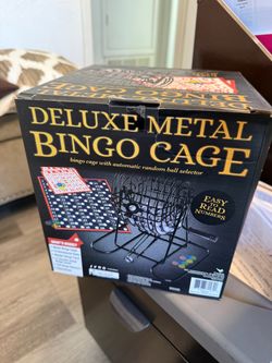 Deluxe metal Bingo Cage