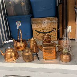 Cooper Kitchen 8 Pcs Set Antique Vintage