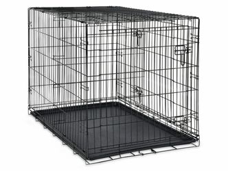 The Vibrant Life Double Door42" Dog Crate with Crate cover