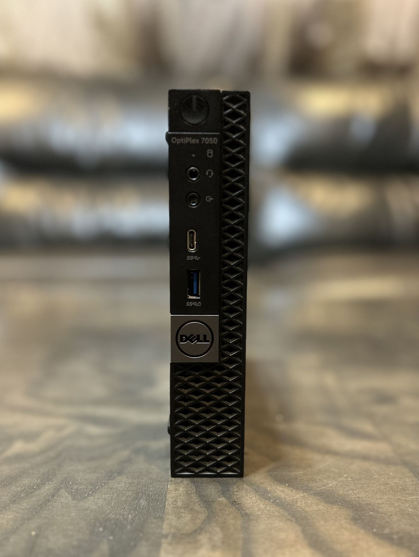 Micro DELL Optiplex 7050 MFF Core i5 7th Gen. 16GB RAM 500GB SSD Windows 11 dual display desktop computer