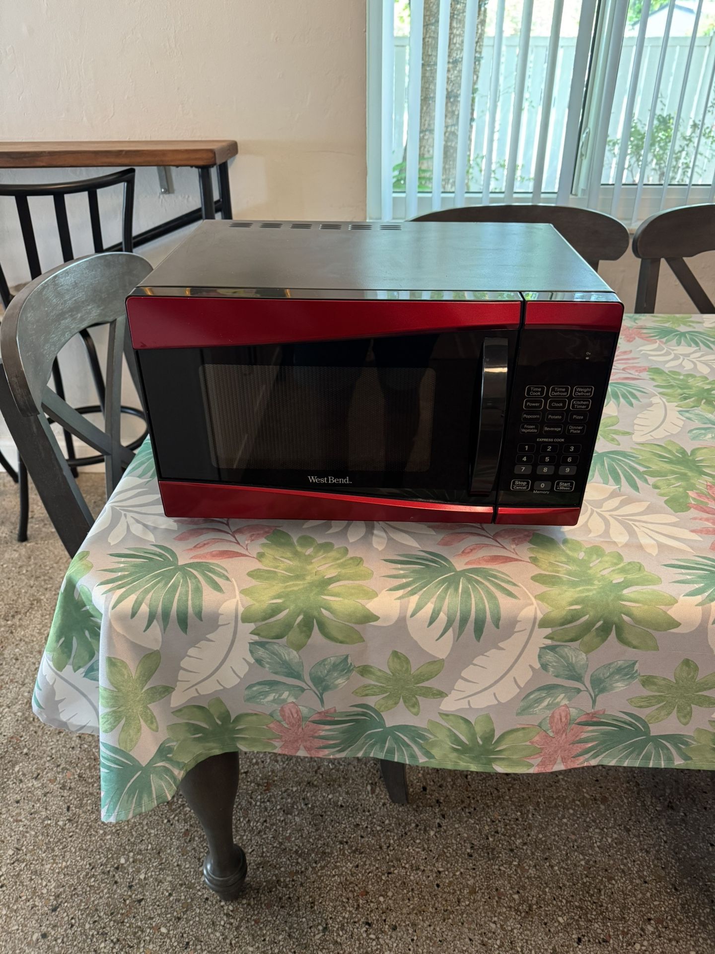 Barely  used Microwave