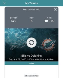 Bills vs Dolphins
