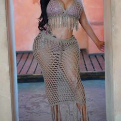 Crochet Swimsuit Coverup