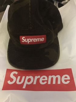 Supreme corduroy strap back