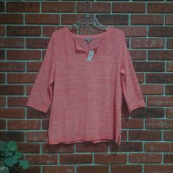 T by Talbots Top Women's Sweater/Tunic/Blouse
Size Petite XL 