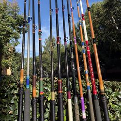 Seeker, Calstar, Varmac, Progear Custom Fishing Rods