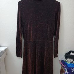 H&M Glittery Jersey Dress