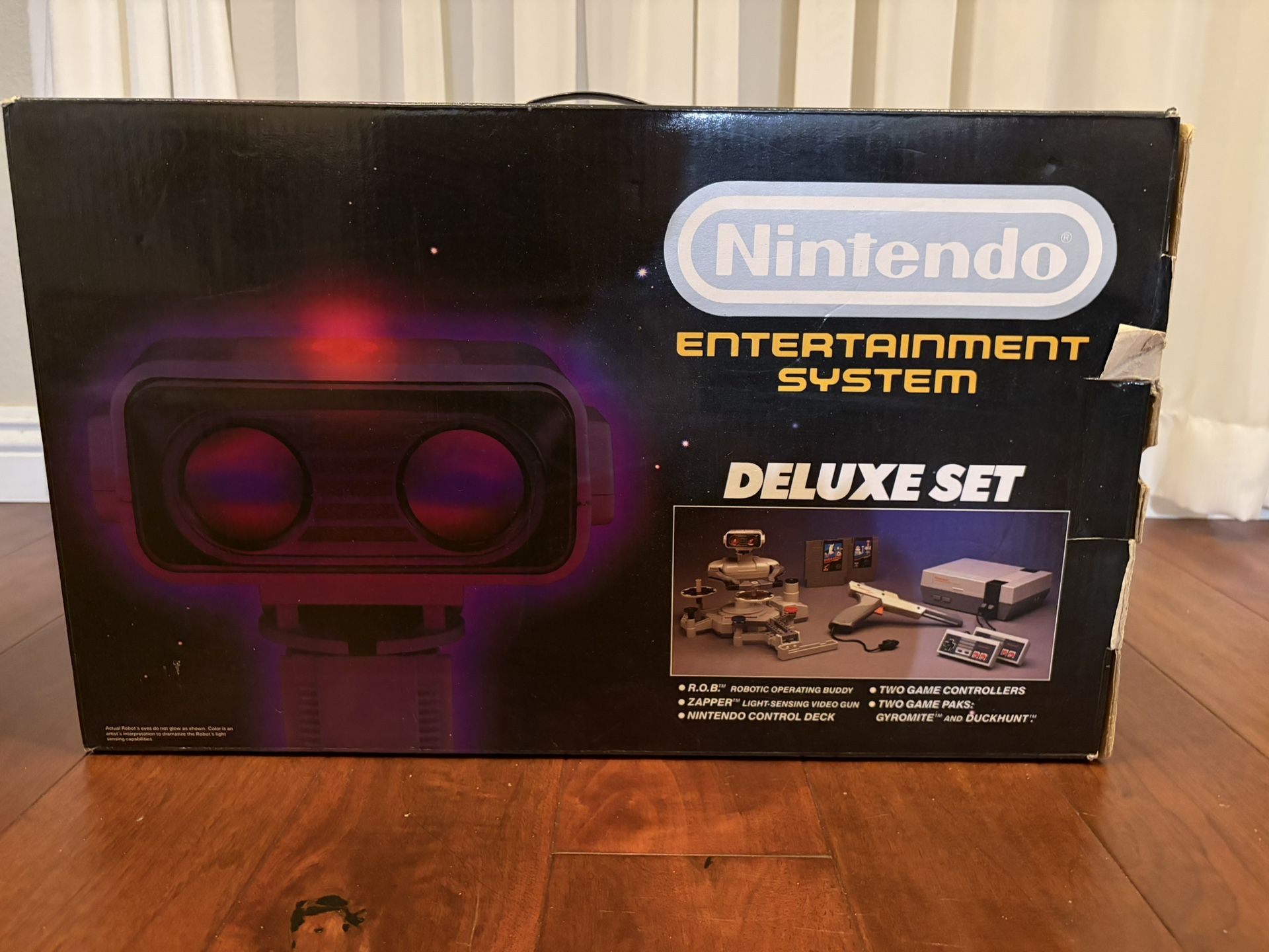 WORKING Nintendo NES (1985) Deluxe Set with ROB