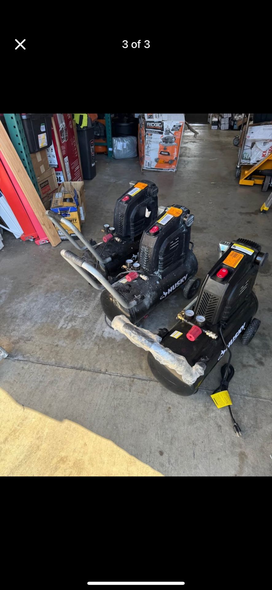 Husky 8 Gallon Air Compressor