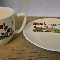 Vintage Cup+Saucer Set 