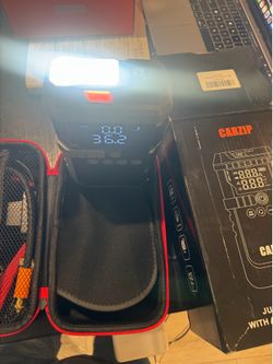New Jump Starter with Air Compressor