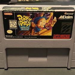 Porkies Pigs Super Nintendo 