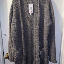Merokeety gray sweater new with tags size xxl 