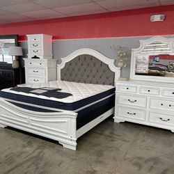 All New King Rustic Bedroom Group On Sale Now !!