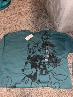 Disney Characters Graphic Tee Teal