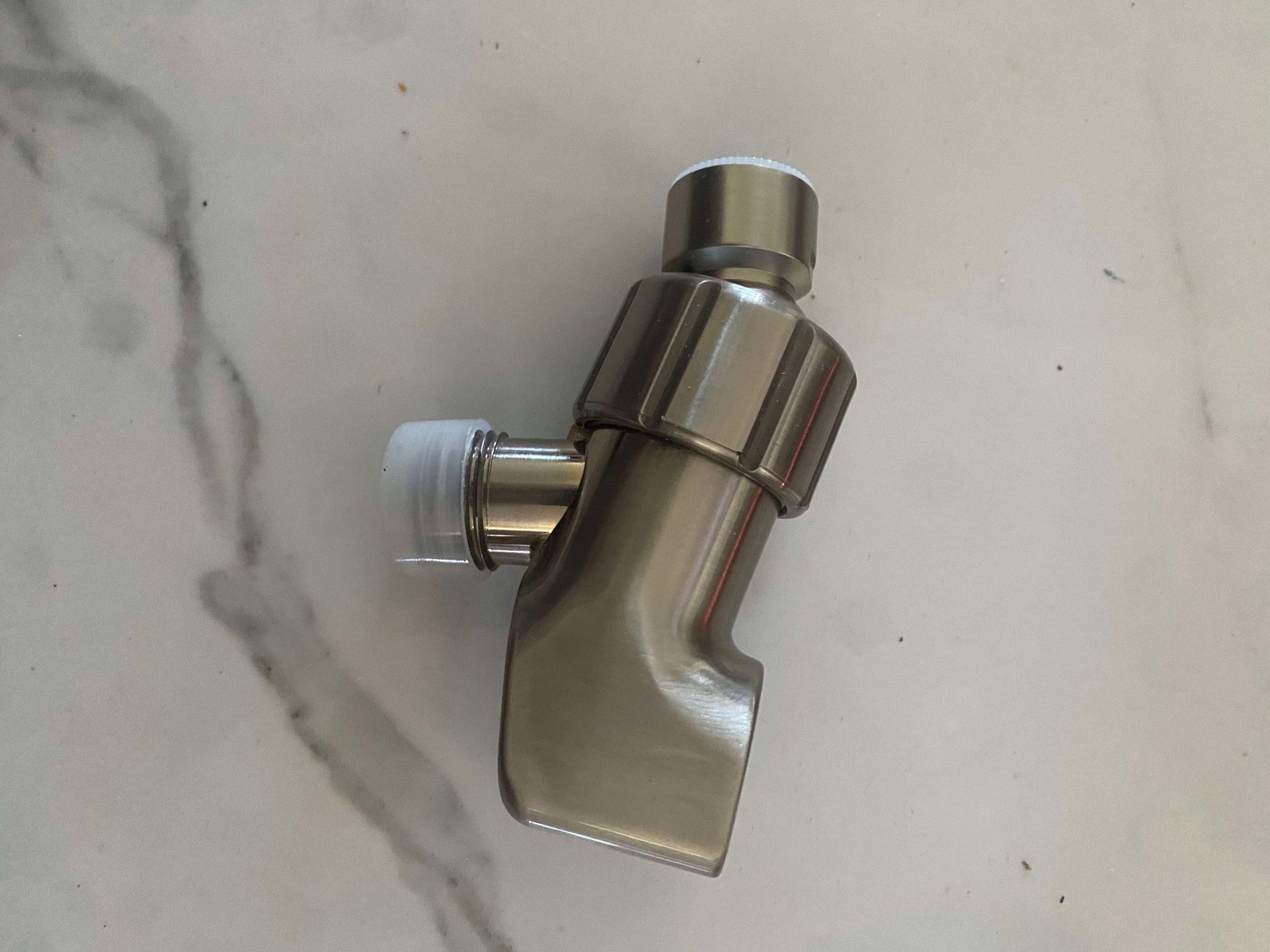 Universal Shower Head Holder Arm Mounted Adjustable Screw On Bracket Bathroom