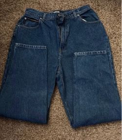 Wide Leg Denim Jeans