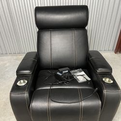 Leather Recliner 