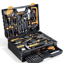 Tool Set- 412 Piece Home Repair/Auto Tool Kit, Storage Organizer with Drawers