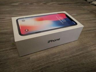 Unlocked iPhone X 256 gb new