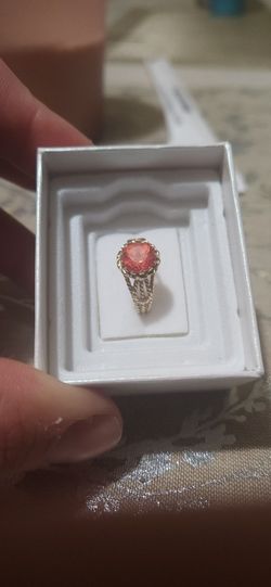 Gold Ring Lab Created Sapphire