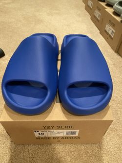 Brand New Yeezy Slide Azure Size 10
