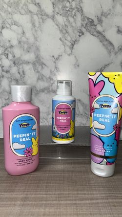 All Brand NEW! 🐥   Bath & Body Works-PEEPS - Bath & Body Care Products(((PENDING PICK UP TODAY)))