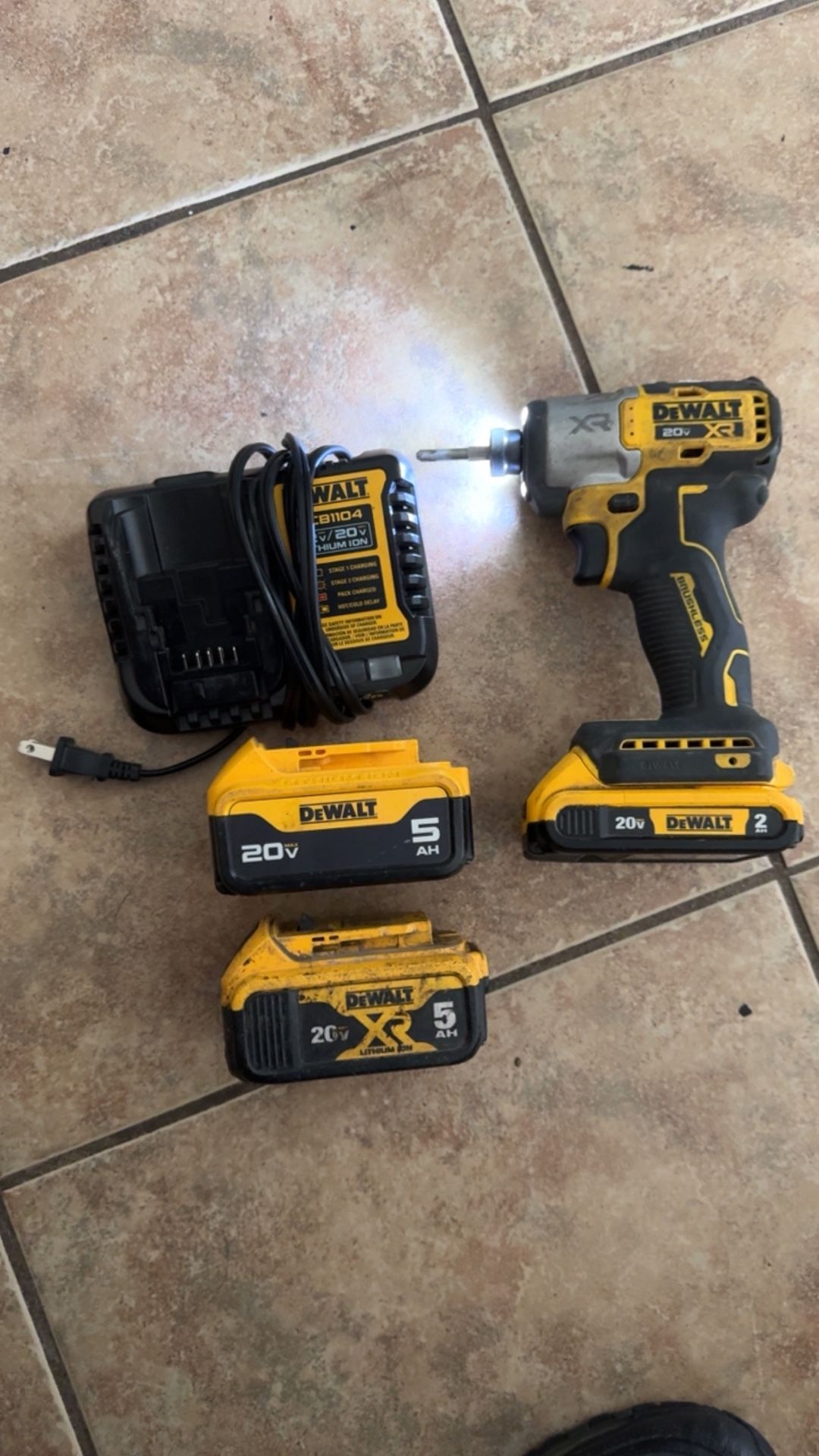 Dewalt Drill With Battery’s And Charger