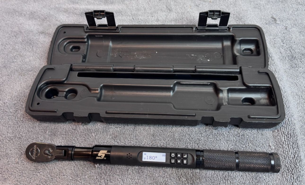 Snap On 1/4 Inch Digital Torque Wrench Black