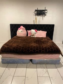 King mattress & box