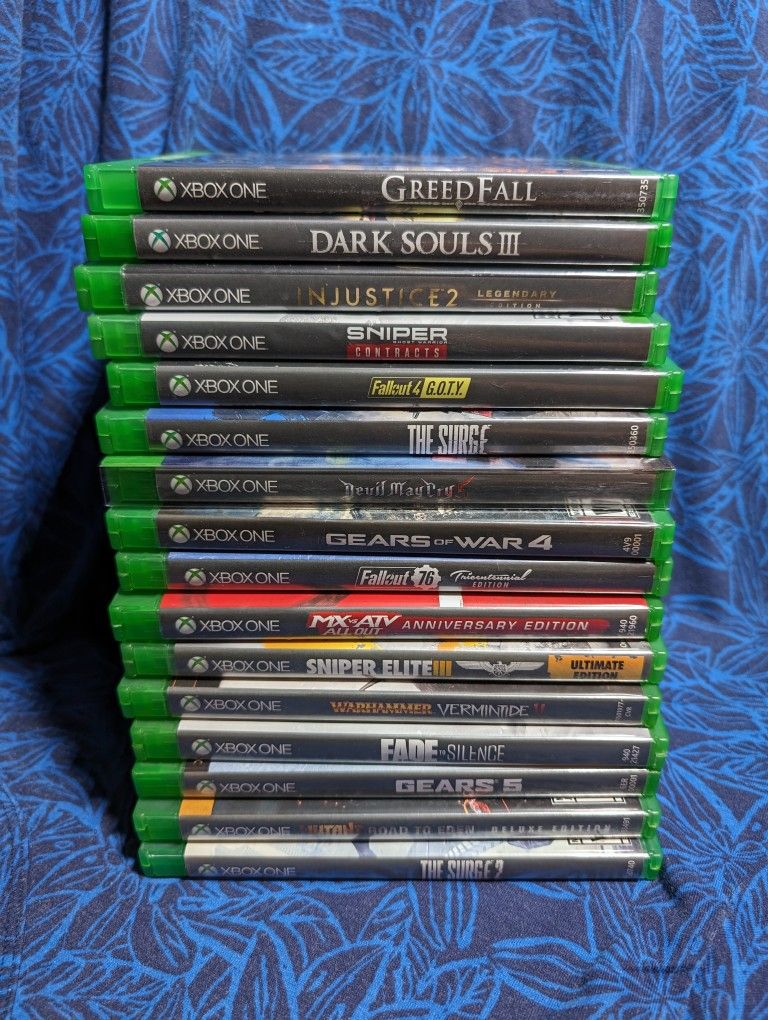 Xbox One Assorted Games $10 Each