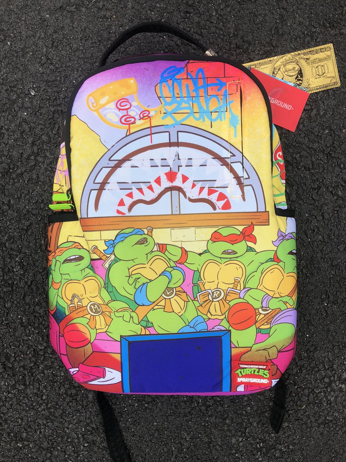 Sprayground Ninja Turtles Backpack