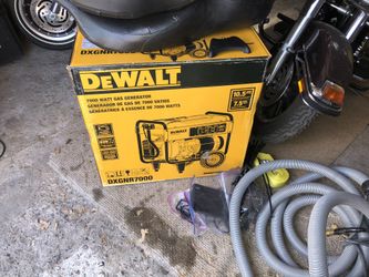 New generator electric start 675