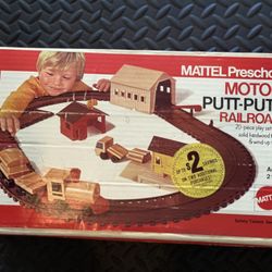 Vintage 1972 Mattel Preschool Train Set (complete Set)