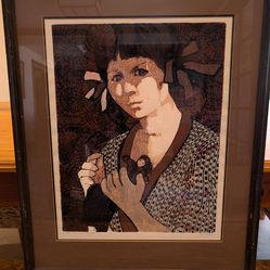 Mary Michel Serigraph "November" Signed